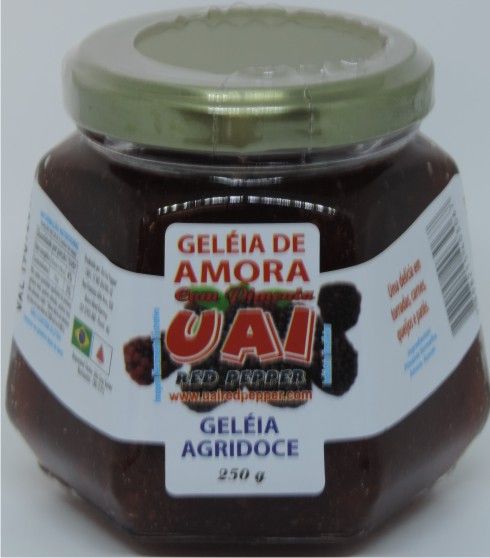 GELÉIA DE PIMENTA COM AMORA