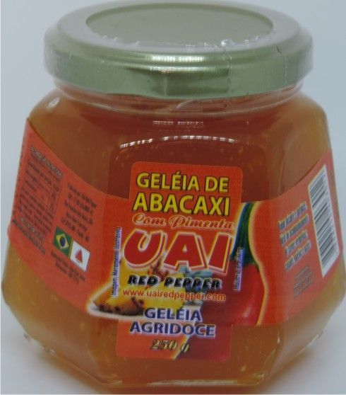 GELÉIA DE PIMENTA COM ABACAXI